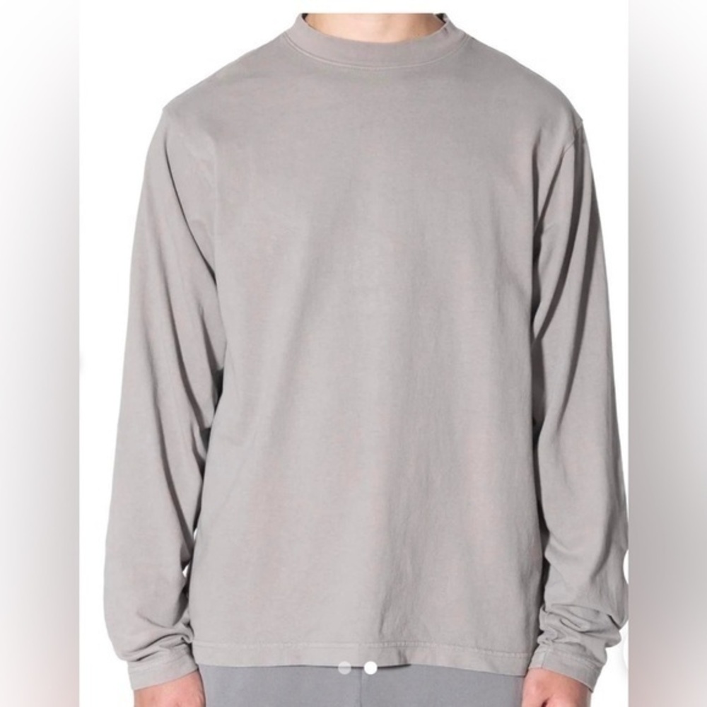 Yeezy GAP Men’s Long Sleeve T Shirt, NIP, Grey. Size XXL